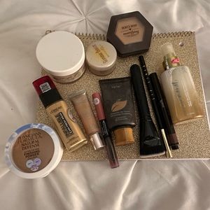Lots of make up half or 1/4 used